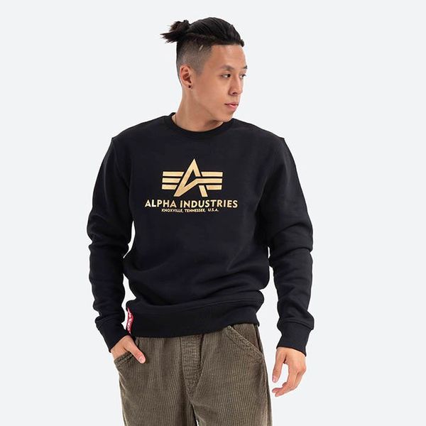 Alpha Industries Alpha Industries Basic Sweater Foil Print 178302FP 583