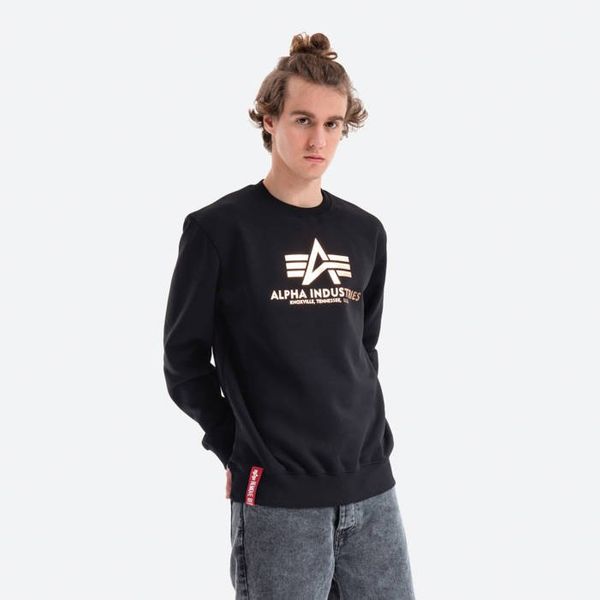 Alpha Industries Alpha Industries Basic Sweater Foll Print 178302FP 365