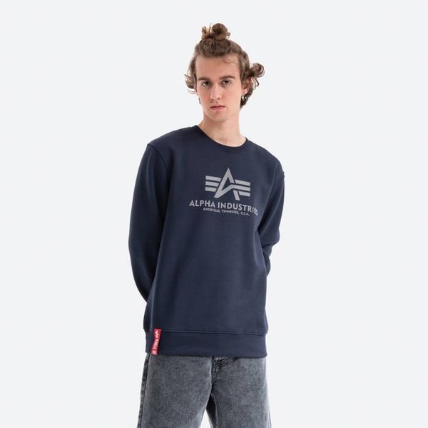Alpha Industries Alpha Industries Basic Sweater Reflective Print 178302RP 07