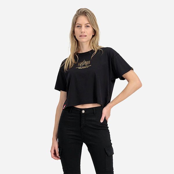 Alpha Industries Alpha Industries Basic T COS ML Foil Print Wmn 106062 03
