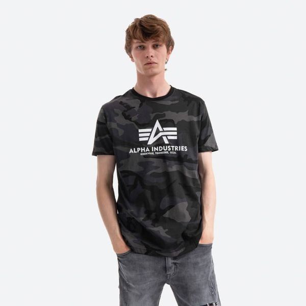 Alpha Industries Alpha Industries Basic T-Shirt Camo 100501C 125