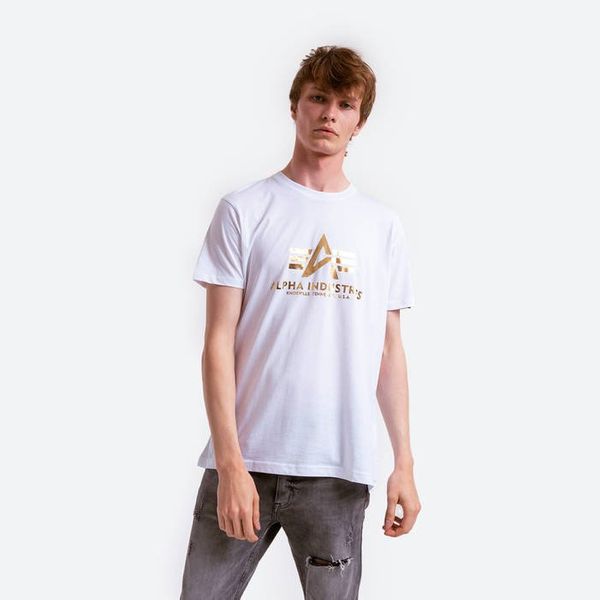Alpha Industries Alpha Industries Basic T-Shirt Foll Print 100501FP 590