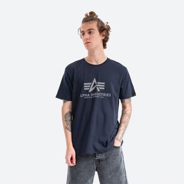 Alpha Industries Alpha Industries Basic T-Shirt Reflective Print 100501RP 07