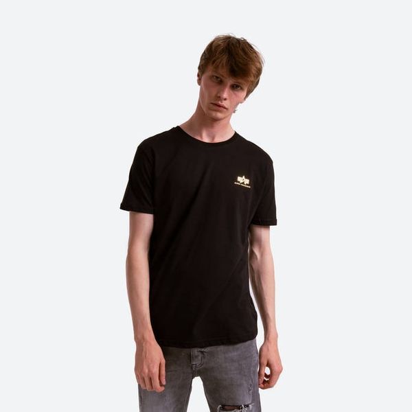 Alpha Industries Alpha Industries Basic T Small Logo Foll Print 188505FP 583