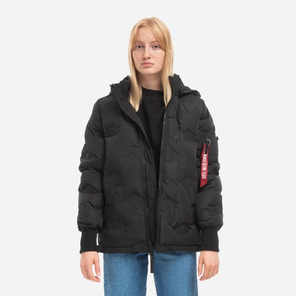 Alpha Industries Alpha Industries Hooded Logo Puffer 108005 03