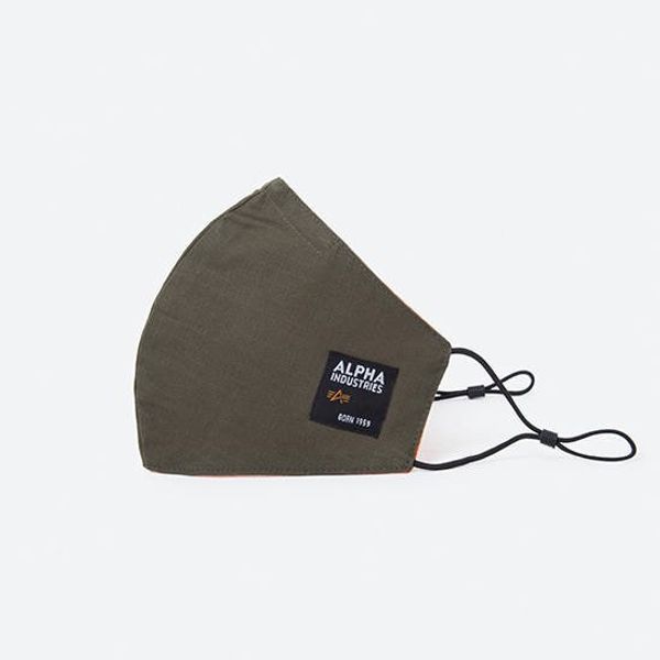 Alpha Industries Alpha Industries Label Ripstop Face Mask 128942 142