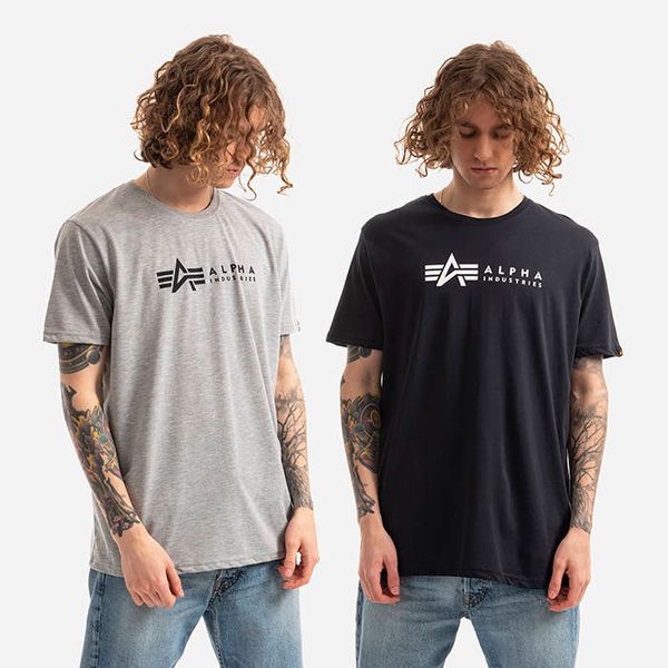 Alpha Industries Alpha Industries Label Tee 2 Pack 118534 641