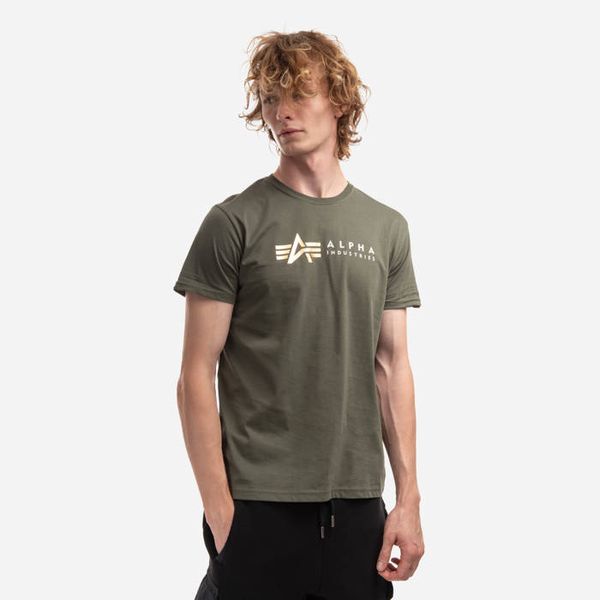 Alpha Industries Alpha Industries Label Tee Foil Print 118502FP 142