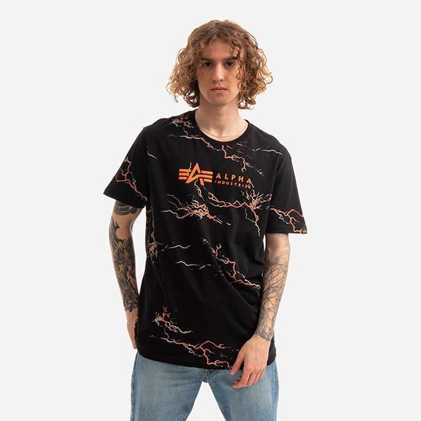 Alpha Industries Alpha Industries Lightning AOP Tee 106500 241