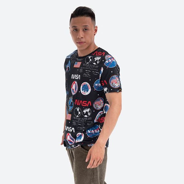 Alpha Industries Alpha Industries NASA AOP T-Shirt 116503 03