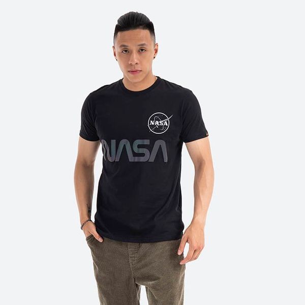 Alpha Industries Alpha Industries Nasa Rainbow Reflective Tee 178501RR 03