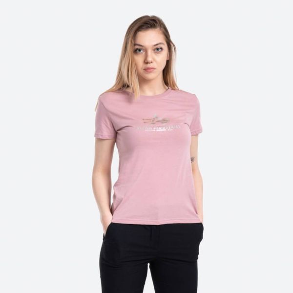 Alpha Industries Alpha Industries New Basic T Wmn Foil Print 196051FP 531