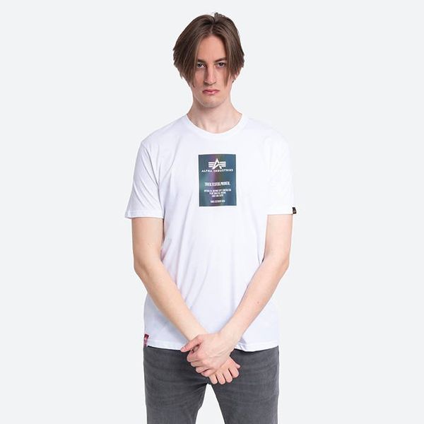 Alpha Industries Alpha Industries Rainbow Reflective Label T 126501RR 09