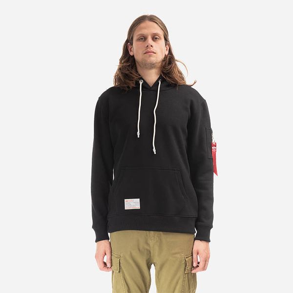Alpha Industries Alpha Industries Recycled Label Hoody 108338 03