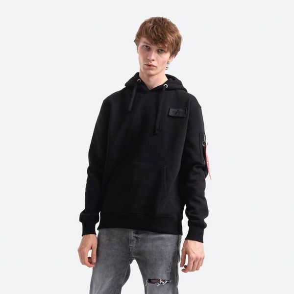 Alpha Industries Alpha Industries Red Stripe Hoodie 178314 95