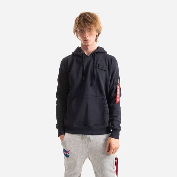 Alpha Industries Alpha Industries Red Stripe Hoody 178314 07