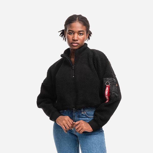 Alpha Industries Alpha Industries Teddy ZH Sweater COS Wmn 108034 03