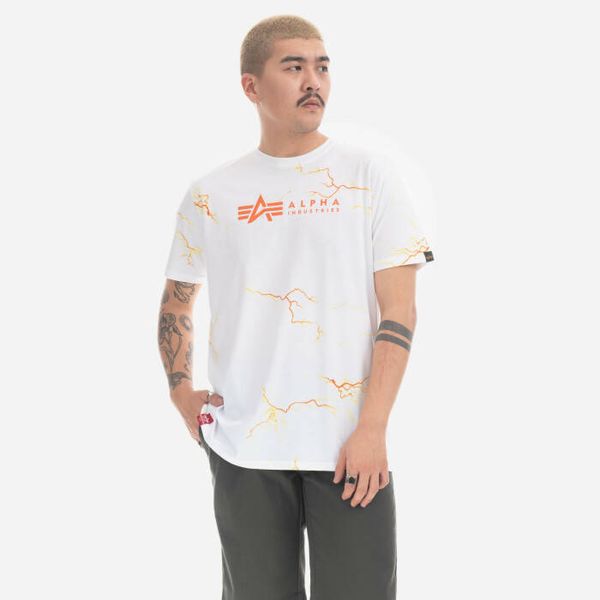 Alpha Industries Мъжка тениска Alpha Industries Lightning AOP T 106500 91