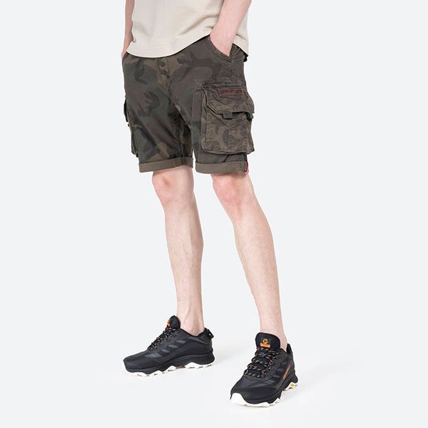 Alpha Industries Мъжки къси панталони Alpha Industries Crew Short Camo 196201 415
