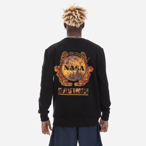 Alpha Industries Мъжки суичър Alpha Industries NASA Davinci Sweater 136303 03