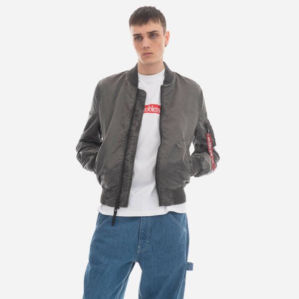 Alpha Industries Мъжко яке Alpha Industries MA-1 VF LW Battlewash 106110 89