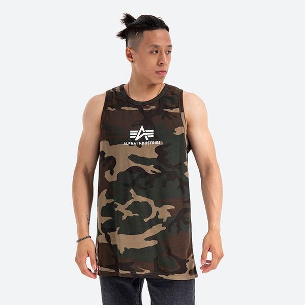 Alpha Industries Тениска Alpha Industries Basic Tank Camo 126566C 408