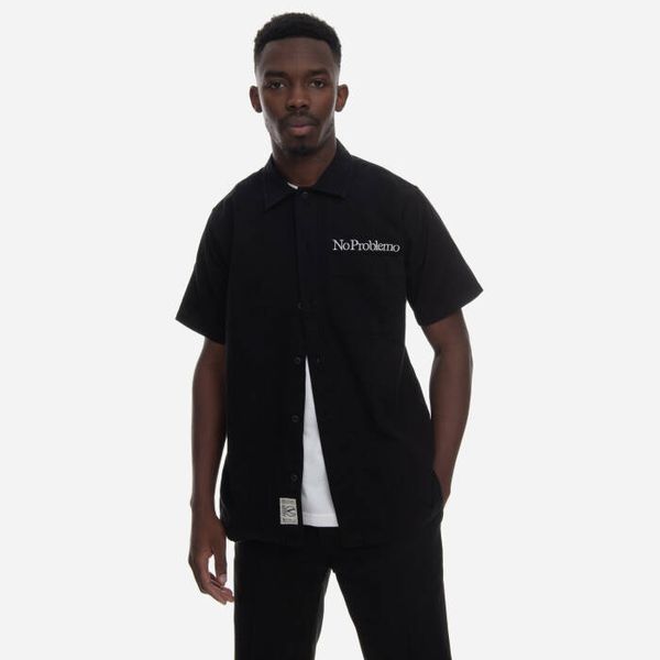 Aries Мъжка риза Aries Униформена риза Mini Problemo AR40114 ЧЕРНА