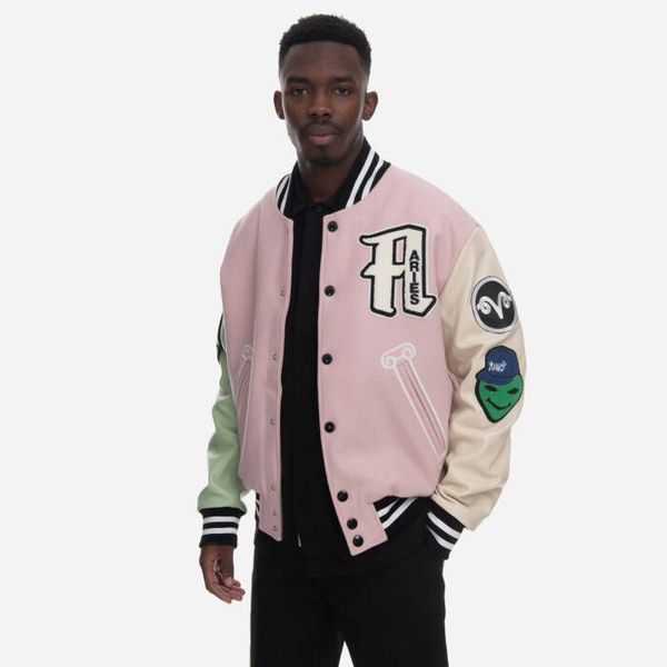 Aries Мъжко яке Aries Студентско яке AR70200 РОЗОВО