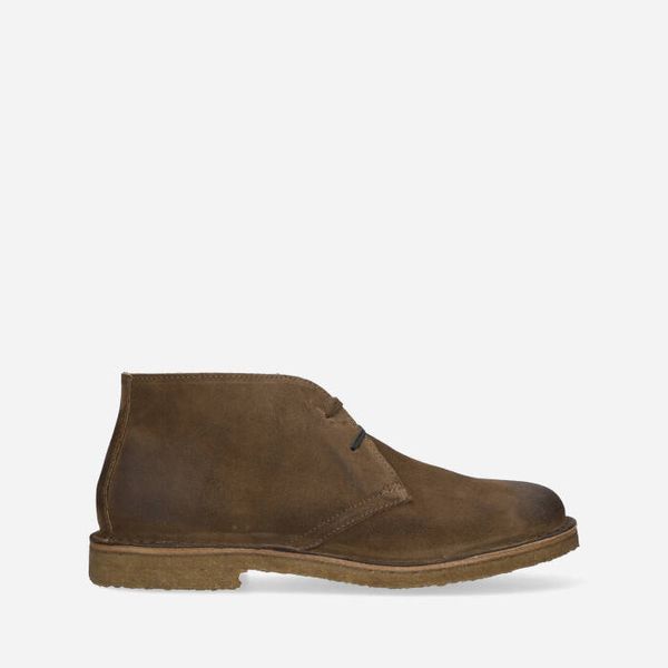 Astorflex Мъжки обувки Astorflex Polacchetto GREENFLEX E 756 DARK KHAKI