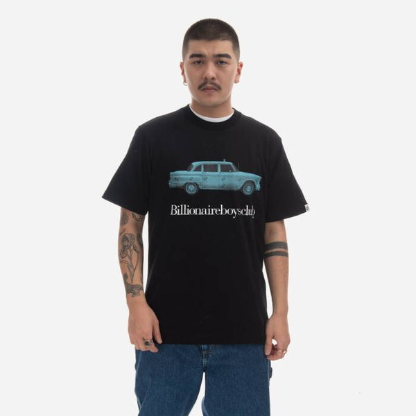 Billionaire Boys Club Мъжка тениска Billionaire Boys Club Taxi T-Shirt B23135 ЧЕРНА