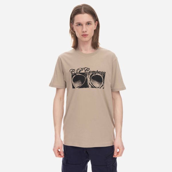 C.P. Company Мъжка тениска C.P. Company 30/1 Джърси Goggle Print T-shirt 14CMTS191A006011W330