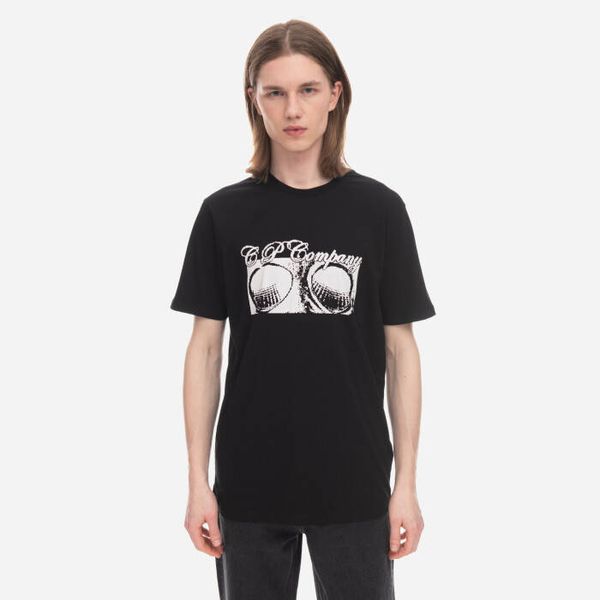 C.P. Company Мъжка тениска C.P. Company 30/1 Джърси Goggle Print T-shirt 14CMTS191A006011W999