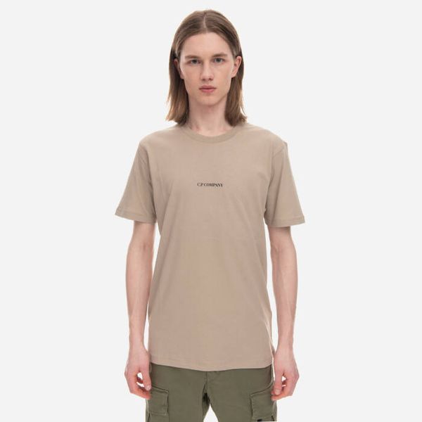 C.P. Company Мъжка тениска C.P. Company 30/1 Джърси Компактна тениска с лого 14CMTS048A006011W330