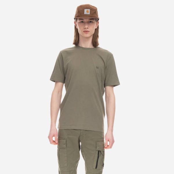 C.P. Company Мъжка тениска C.P. Company 30/1 Джърси Тениска с малко лого 14CMTS046A005100W648