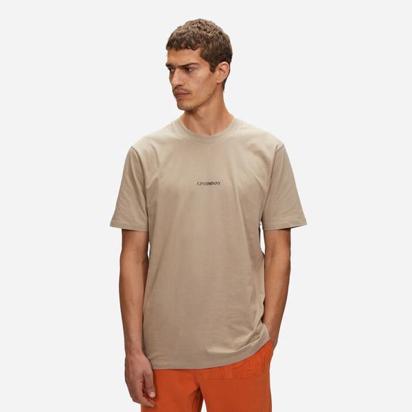 C.P. Company Мъжка тениска C.P. Company 30/1 Джърси Тениска с обратен принт 14CMTS190A006011W330