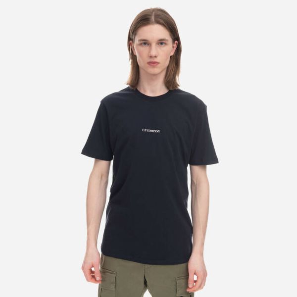 C.P. Company Мъжка тениска C.P. Company 30/1 Джърси Тениска с обратен принт 14CMTS190A006011W888