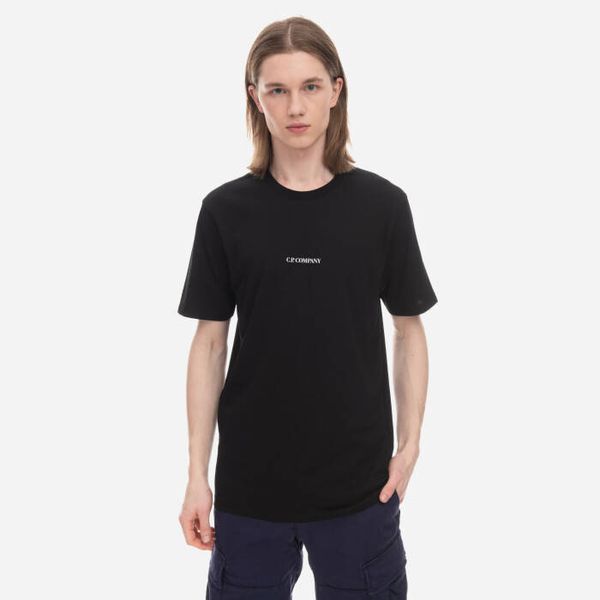 C.P. Company Мъжка тениска C.P. Company 30/1 Джърси Тениска с обратен принт 14CMTS190A006011W999