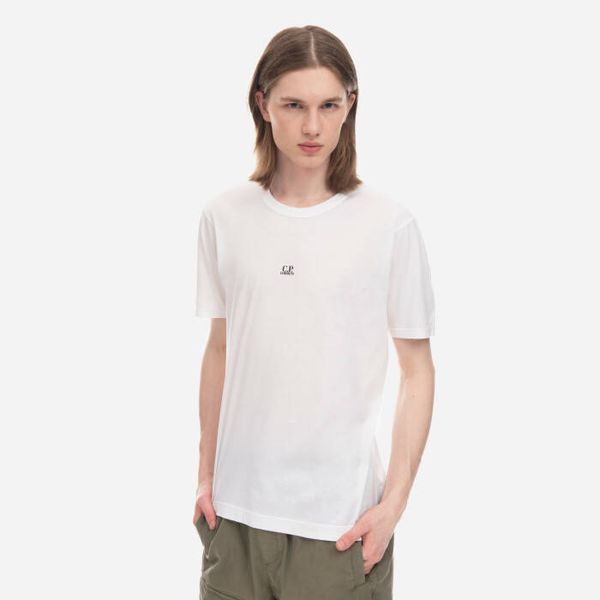 C.P. Company Мъжка тениска C.P. Company 70/2 Mercerized Jersey Twisted Chest Logo T-Shirt 14CMTS257A006374G103