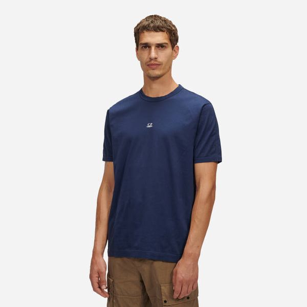 C.P. Company Мъжка тениска C.P. Company 70/2 Mercerized Jersey Twisted Chest Logo T-Shirt 14CMTS257A006374G868