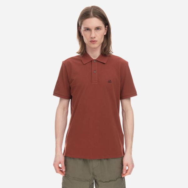 C.P. Company Мъжка тениска C.P. Company Еластична поло тениска 14CMPL094A005263W349