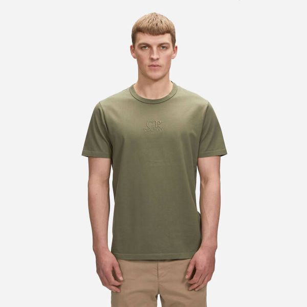 C.P. Company Мъжка тениска C.P. Company Mercerized Jersey 30/2 Тениска със свободна кройка 14CMTS159A006499W648