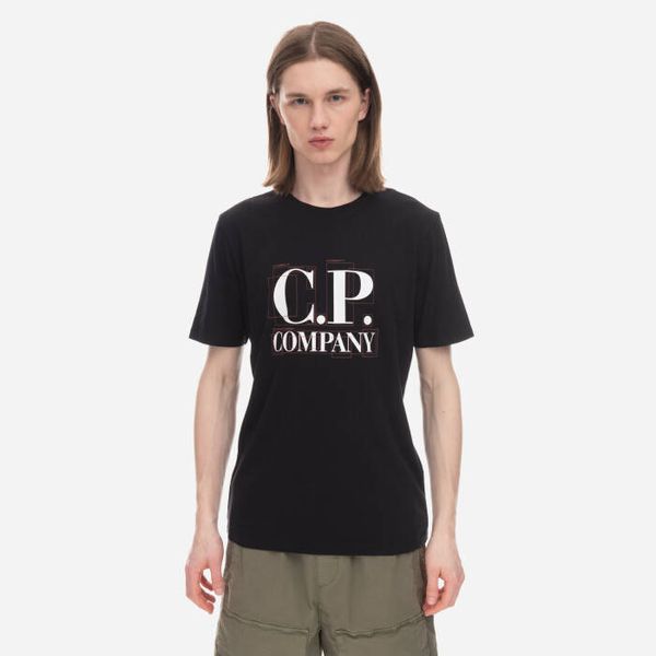 C.P. Company Мъжка тениска C.P. Company с къс ръкав 14CMTS189A005100W999