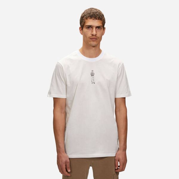 C.P. Company Мъжка тениска C.P. Company с къс ръкав 14CMTS241A006011W103