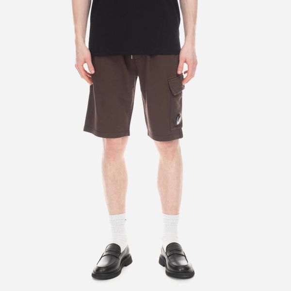 C.P. Company Мъжки къси панталони C.P. Company Леки поларени къси панталони 14CMSB021A002246G365