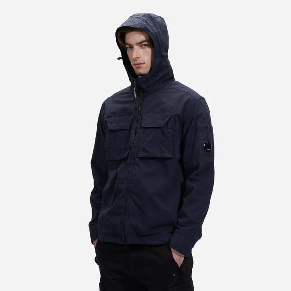 C.P. Company Мъжко яке C.P. Company Риза с качулка Heavy Popeline Emerized 14CMSH093A006069G888