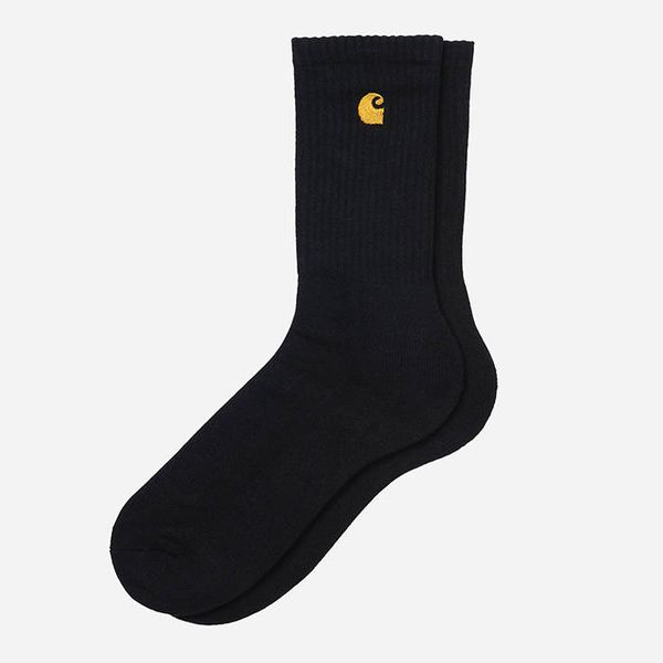 Carhartt WIP Carhartt WIP Chase Socks I029421 BLACK/GOLD