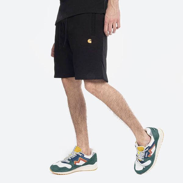 Carhartt WIP Carhartt WIP Chase Sweat Short I028950 BLACK/GOLD