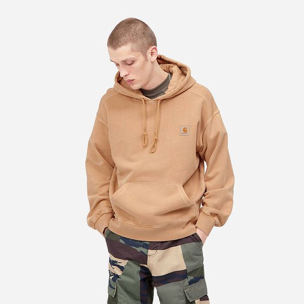 Carhartt WIP Carhartt WIP Hooded Nelson Sweat I029963 DUSTY H BROWN