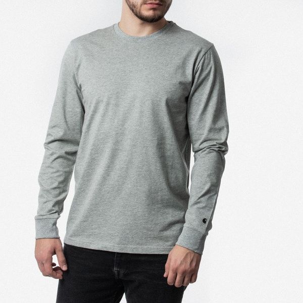 Carhartt WIP Carhartt WIP Long Sleeve Base I026265 GREY HEATHER/BLACK