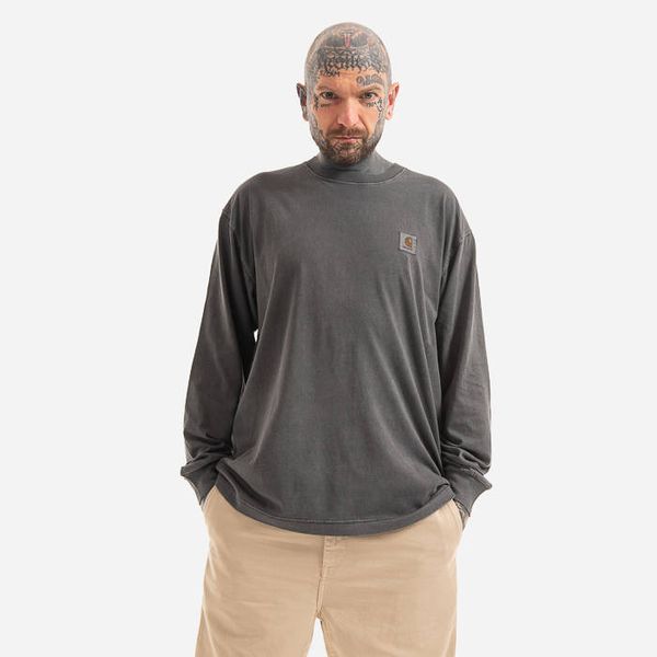 Carhartt WIP Carhartt WIP Longsleeve Nelson T-Shirt I029948 BLACK